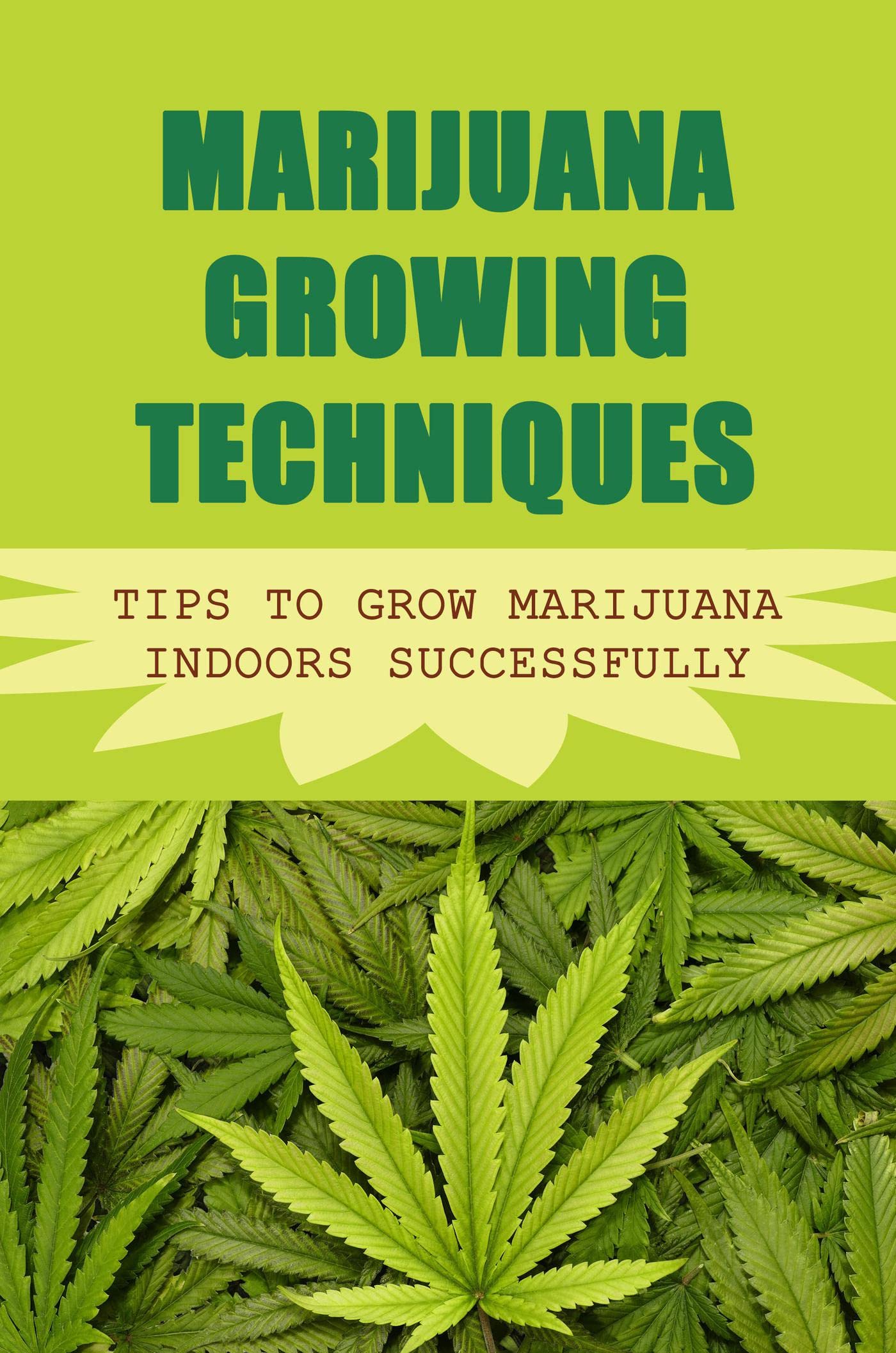 Marijuana Growing Techniques: Tips To Grow Marijuana Indoors