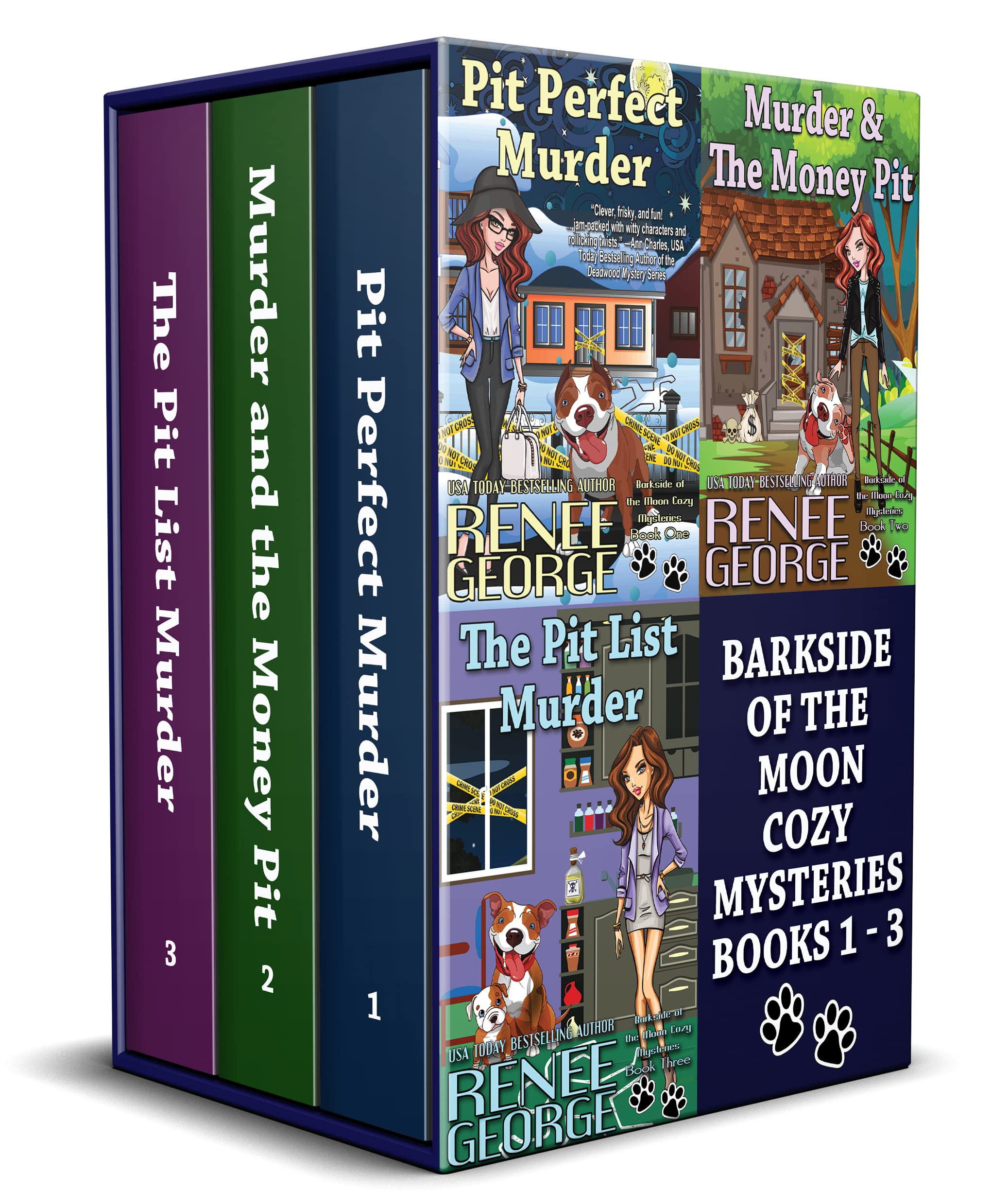 Barkside of the Moon Cozy Mysteries book cover