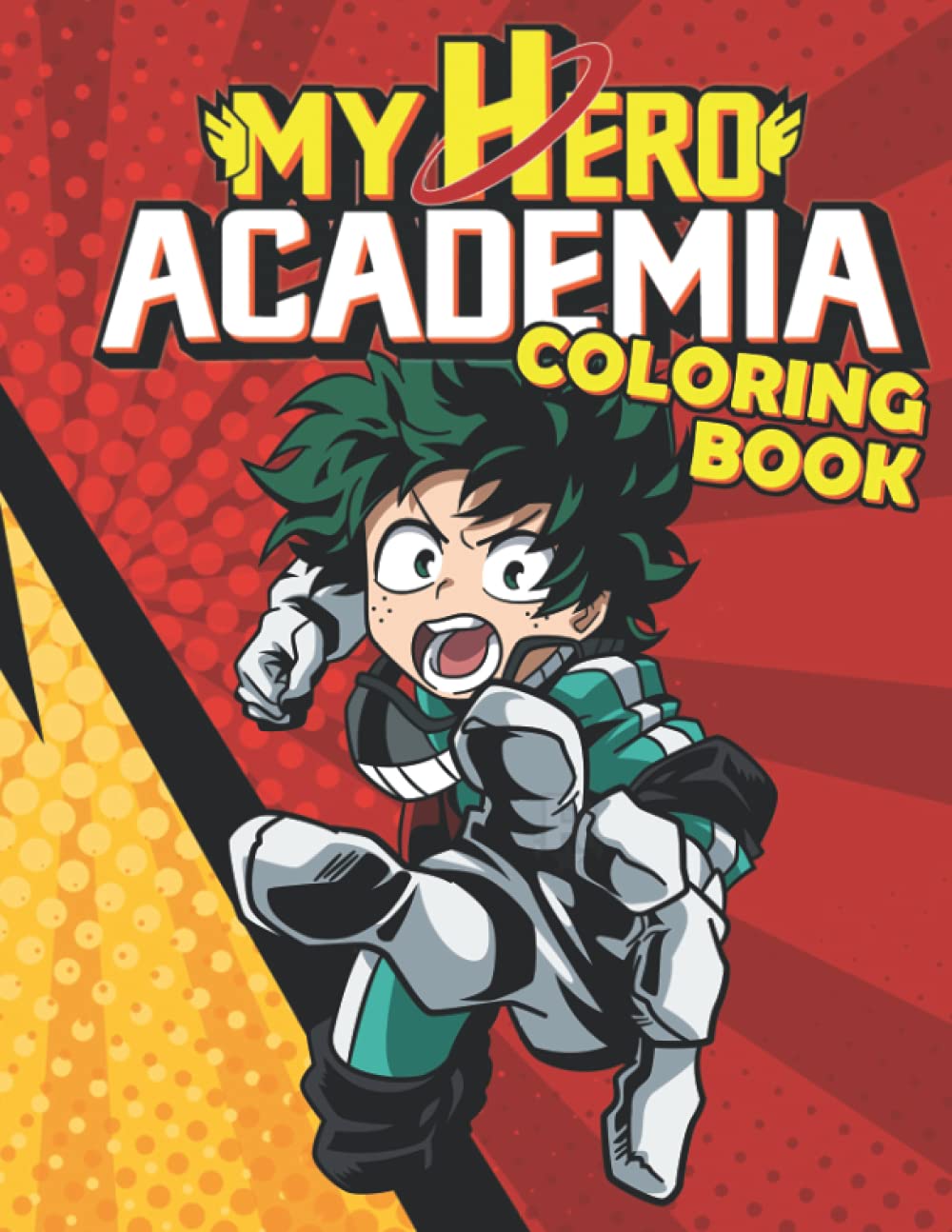 My Hero Academia Coloring Book: Unique and Stunning My Hero Academia ...