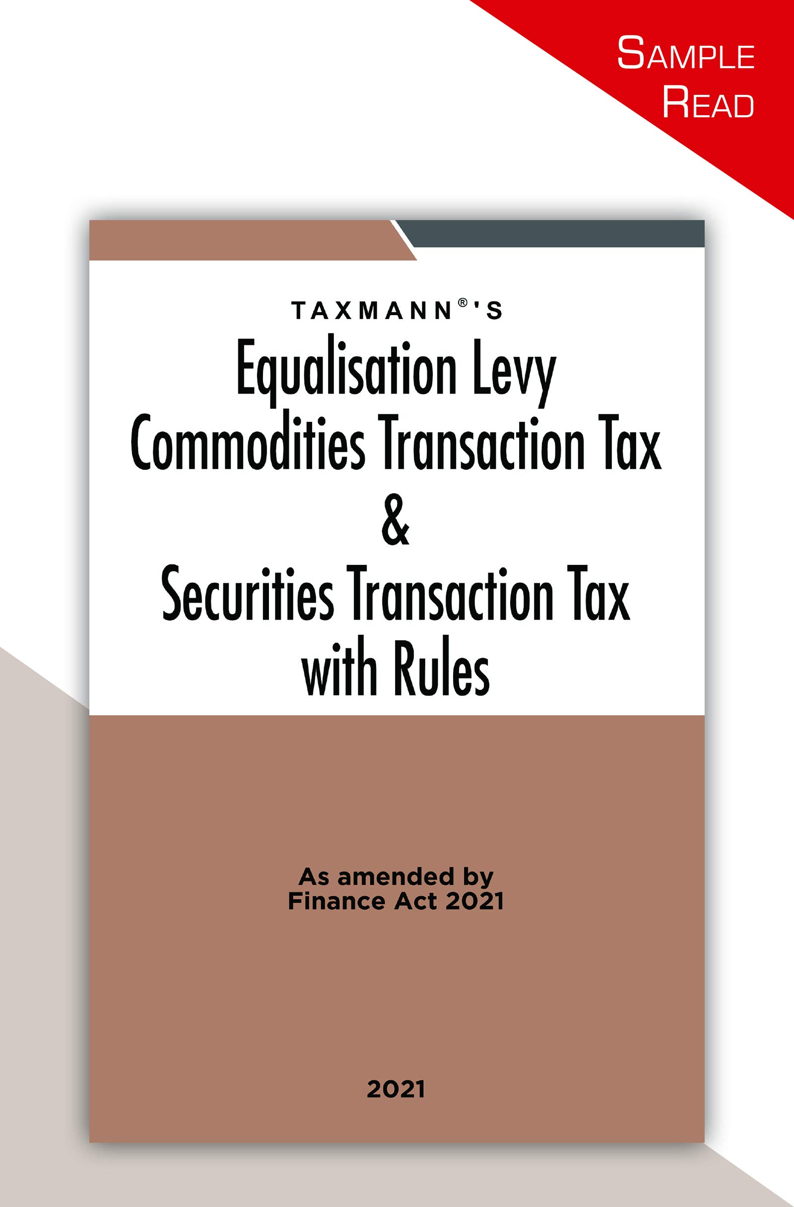Taxmann's Equalisation Levy Commodities Transaction Tax & Securities