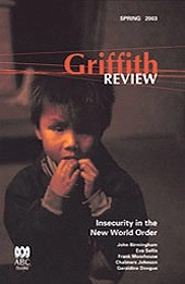 Griffith Review book cover 1
