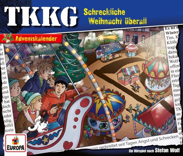 Schreckliche Weihnacht überall book cover