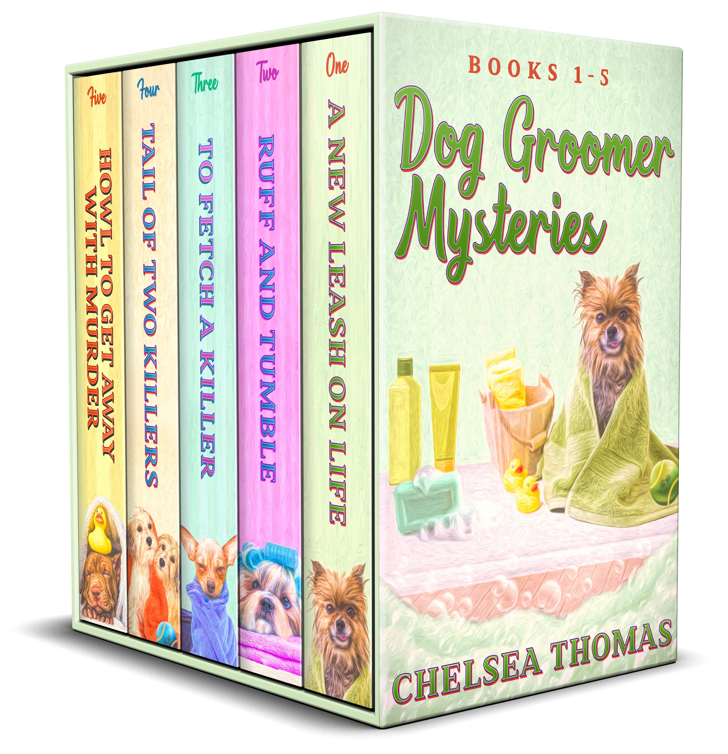 Dog Groomer Mysteries book cover