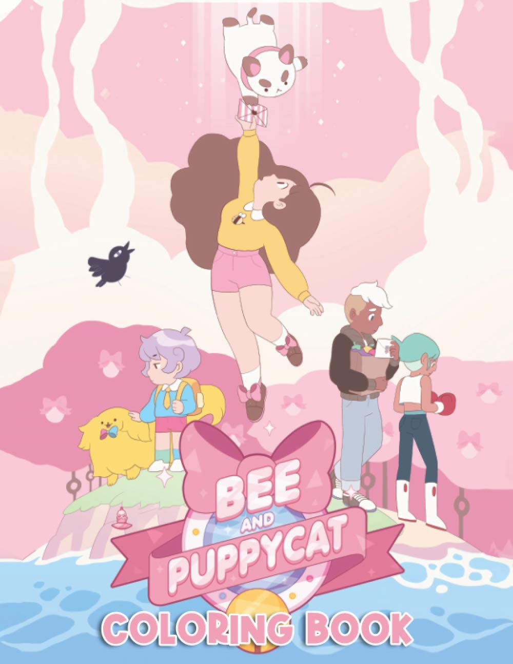 Bee and PuppyCat Coloring Book: Great Coloring Book for Kids and Any ...