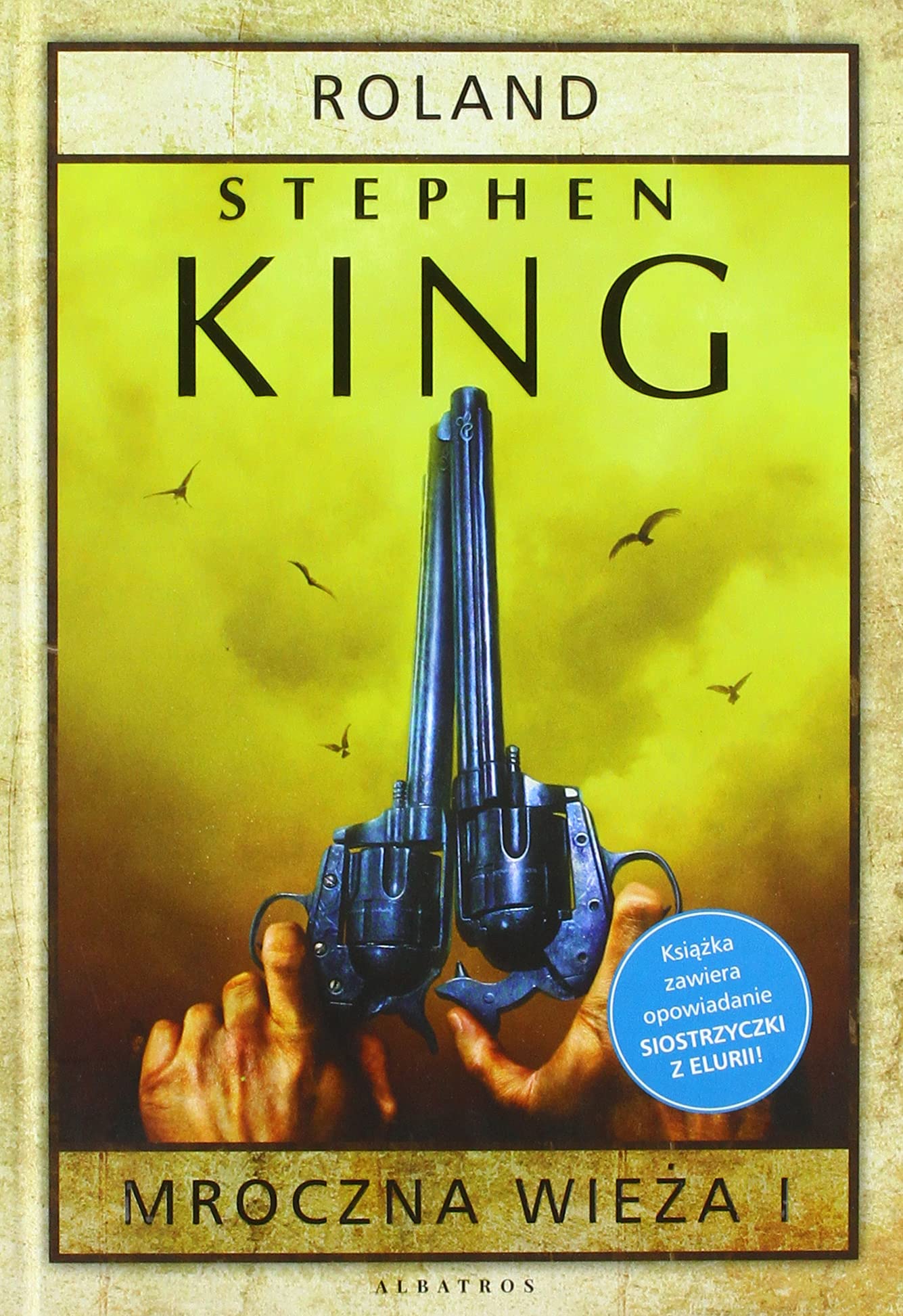 Mroczna Wieża 1 Roland book cover