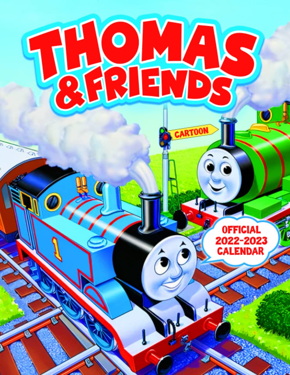 Thomas and Friends 2022 Calendar Cartoon 2022 OFFICIAL calendar Thomas and Friends 2022 Calendar Cartoon 2022 OFFICIAL calendar