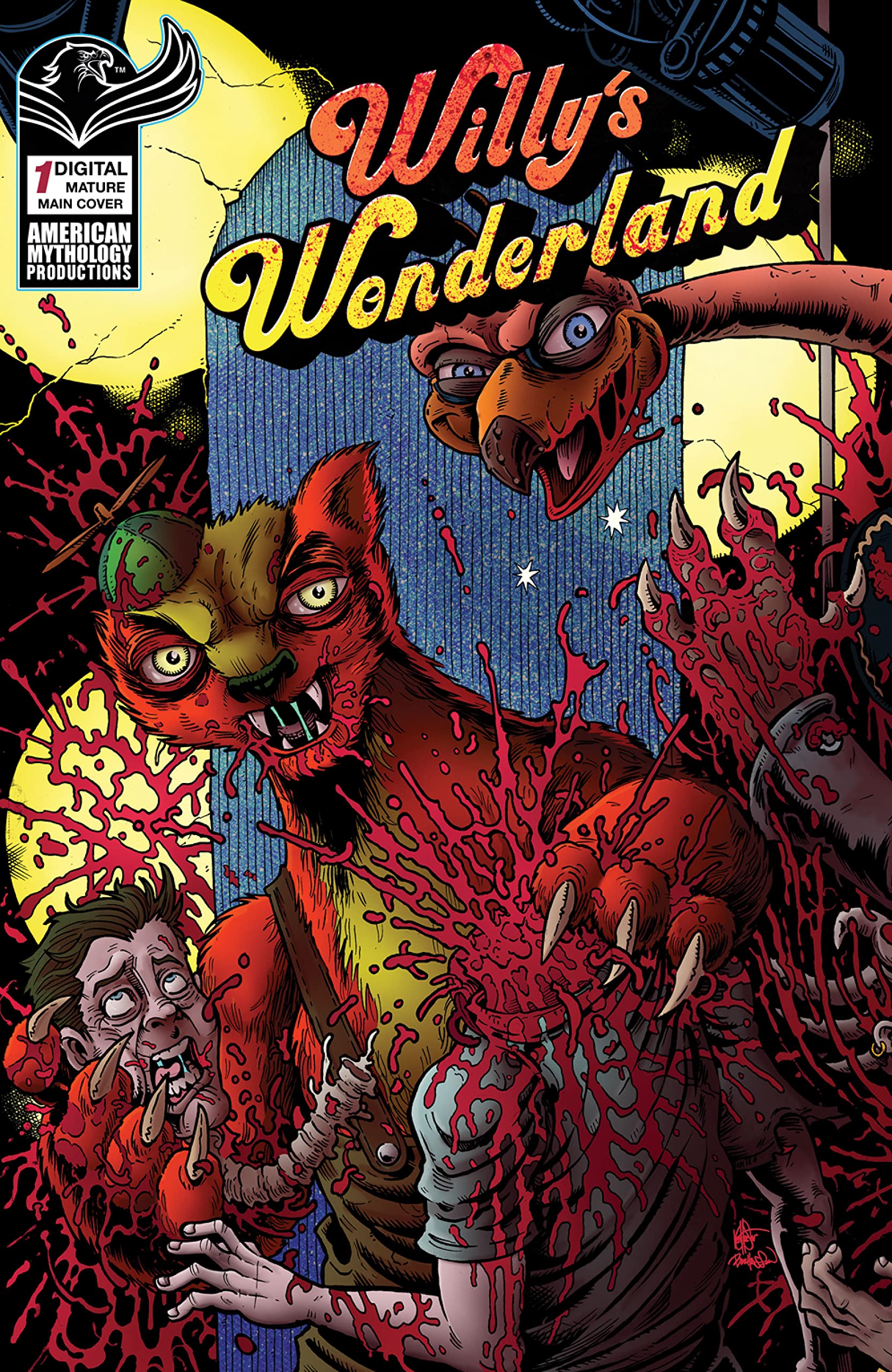 Willy's Wonderland book cover 1