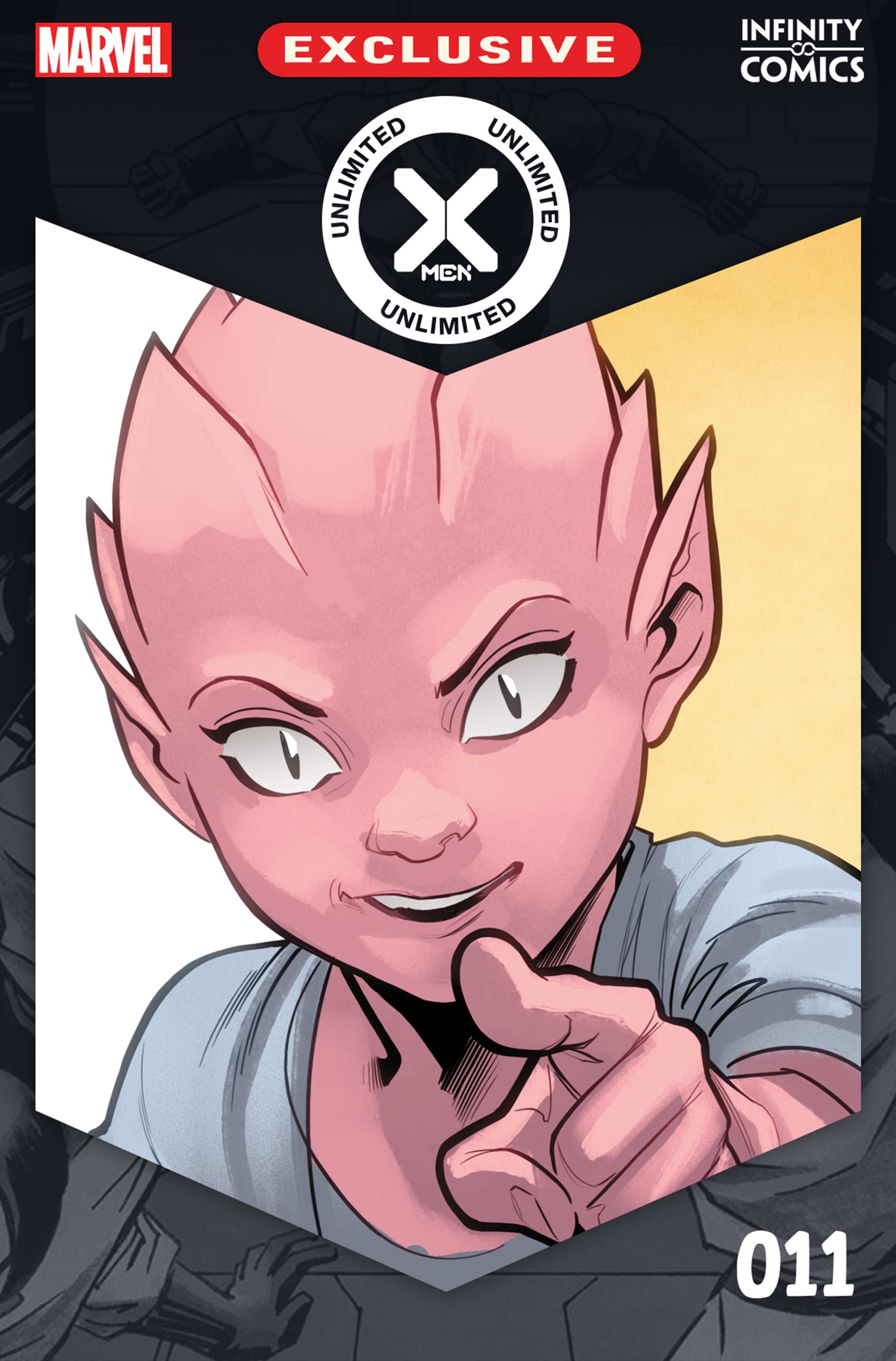 X-Men Unlimited Infinity Comic book cover 3