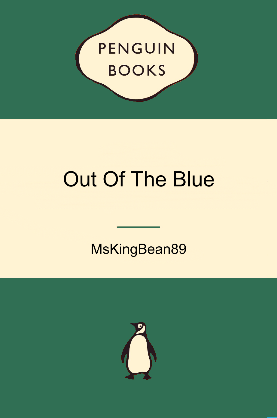 Out of the Blue book cover