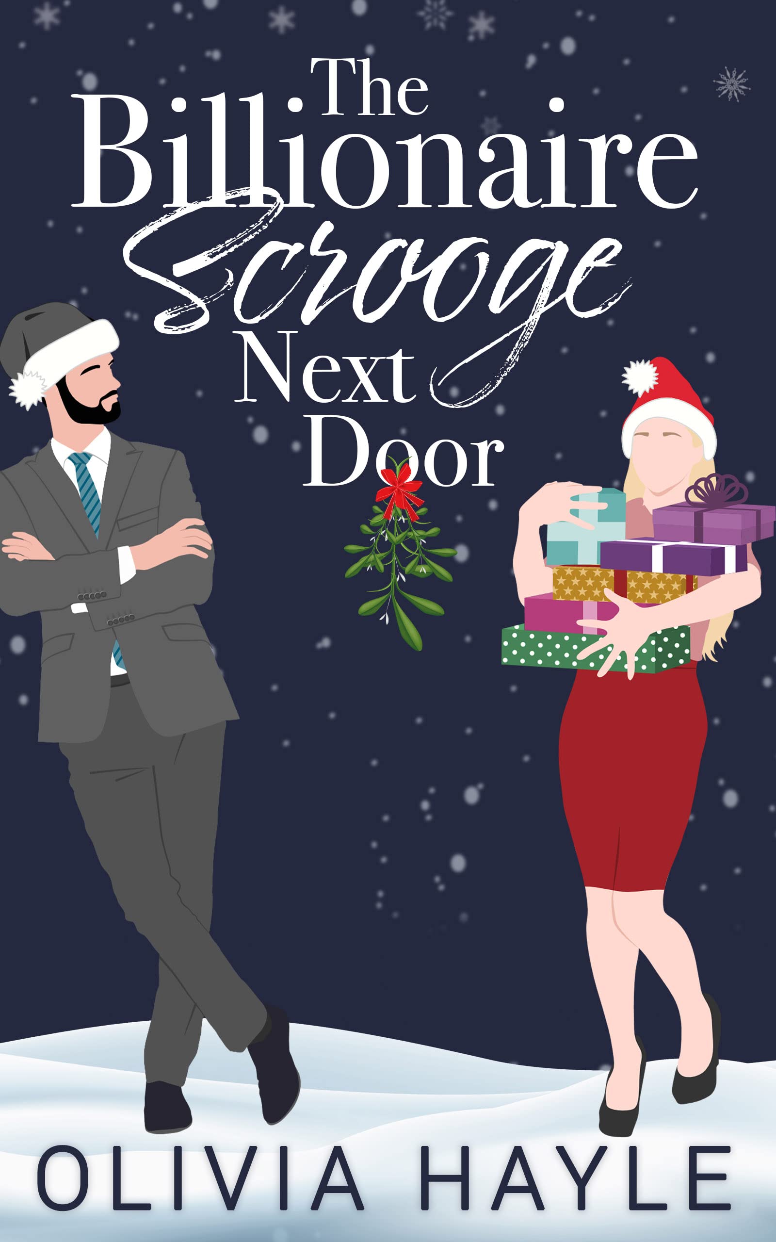 The Billionaire Scrooge Next Door book cover