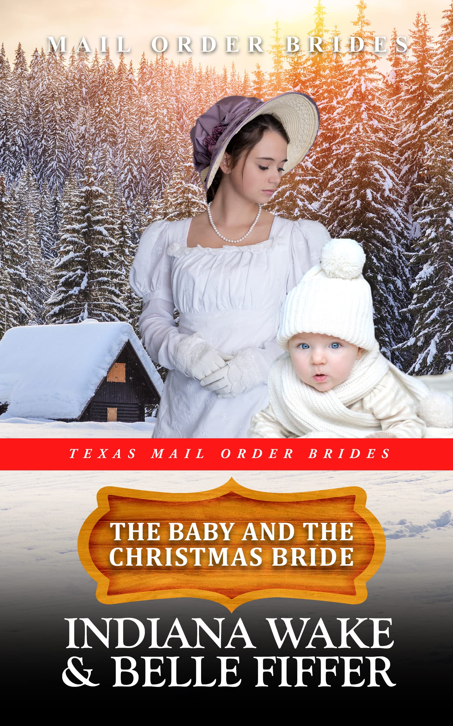 The Baby and the Christmas Bride book cover