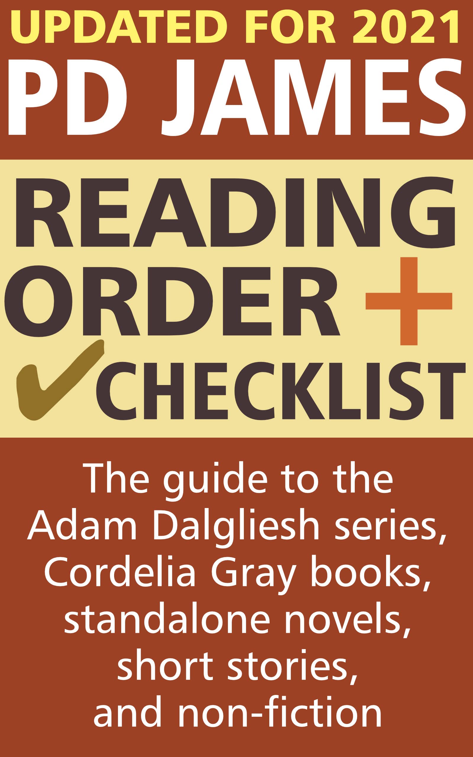 P D James Reading Order and Checklist The guide to