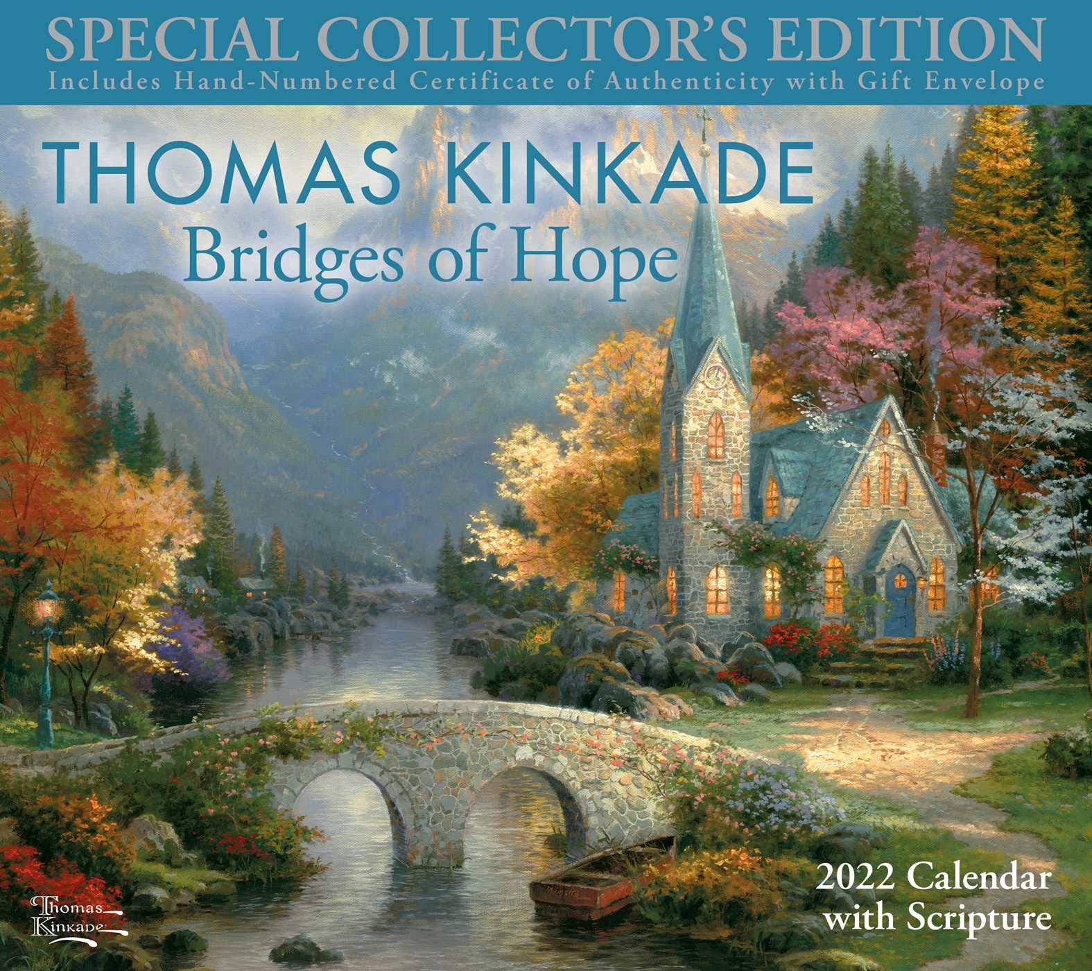 Thomas Kinkade Special Collector's Edition with Scripture 2022 Deluxe