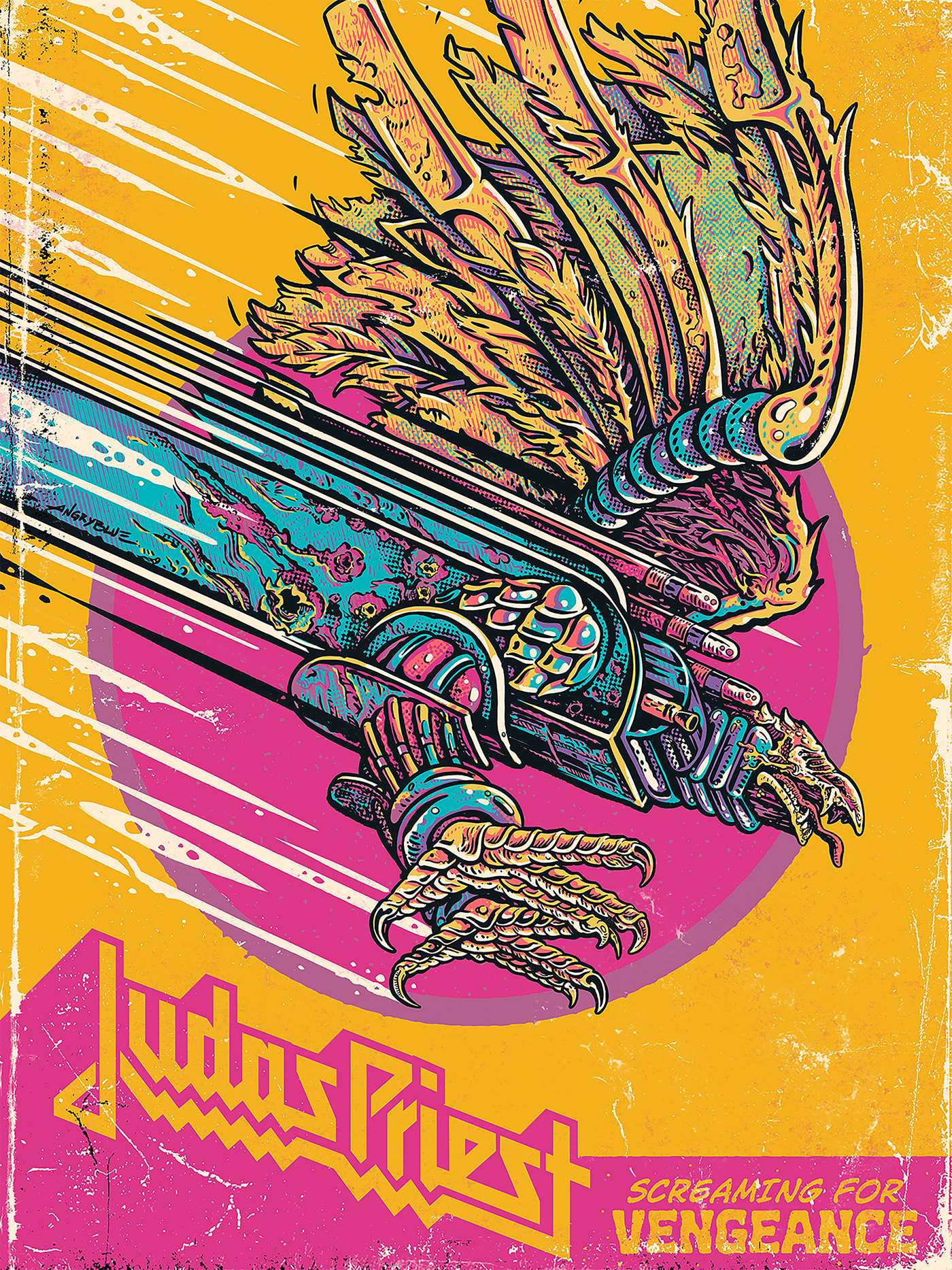 Judas Priest u stripu book cover