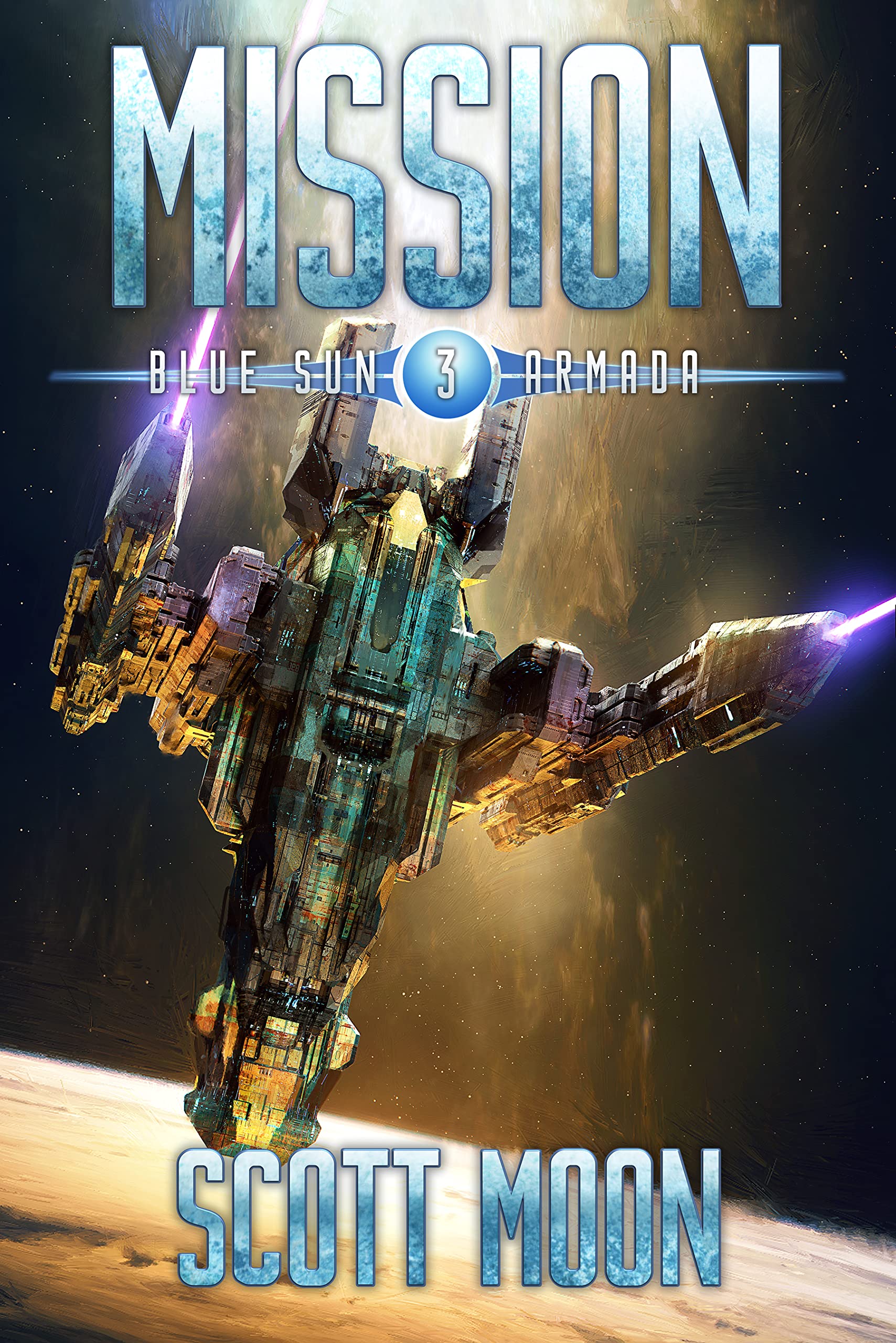 Blue Sun Armada book cover 3