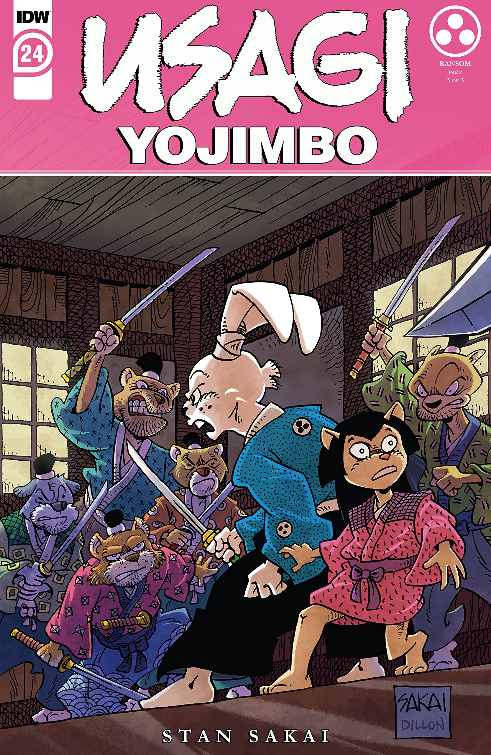 Usagi Yojimbo (2019-2022) #24 book cover