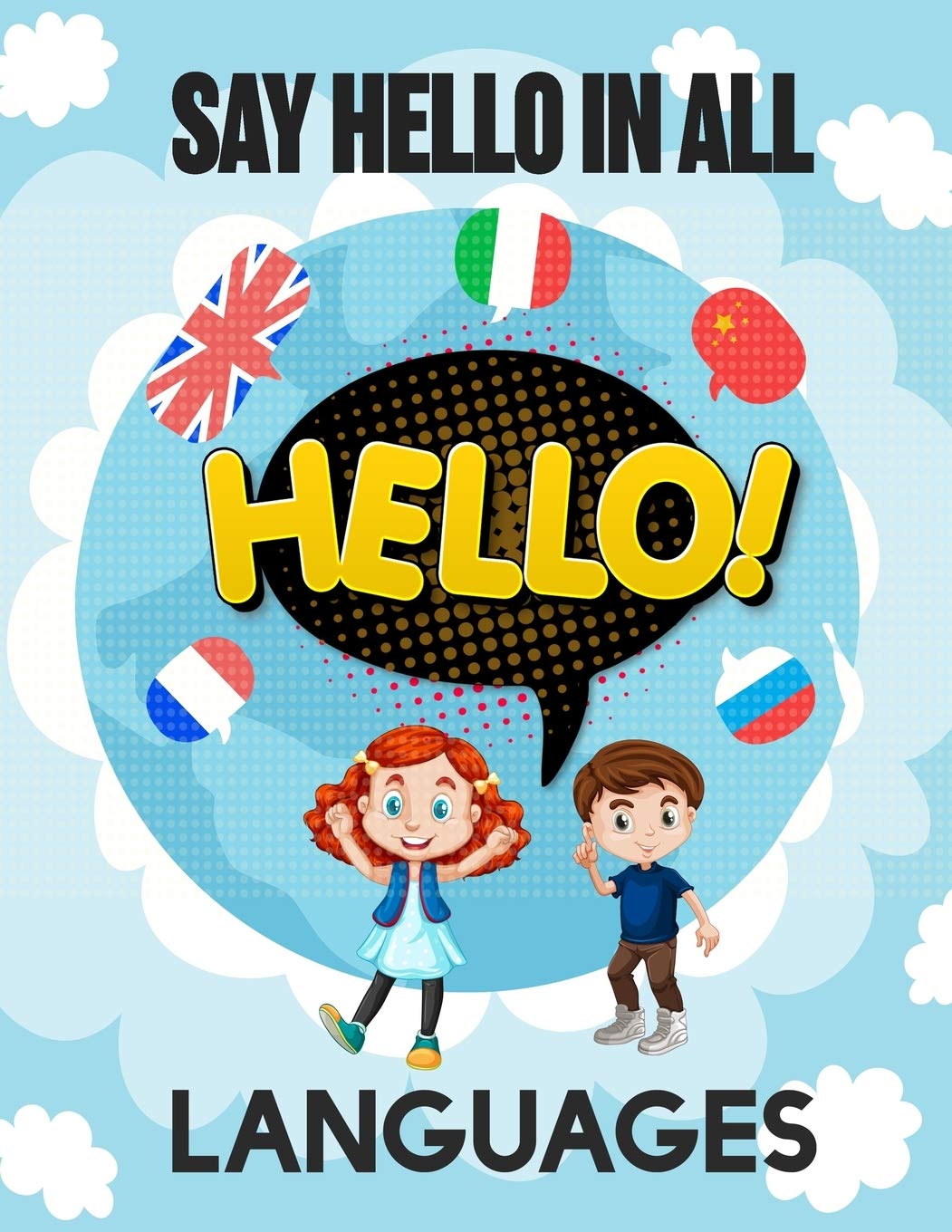 Say Hello in All Languages: Kids Language Learning Activity Book to ...