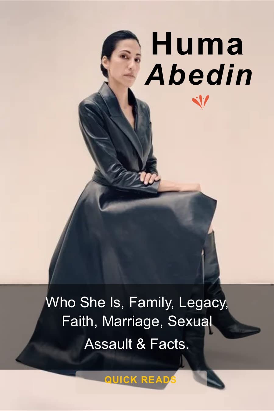 Huma Abedin Who She Is, Family, Legacy, Faith, Marriage, Sexual