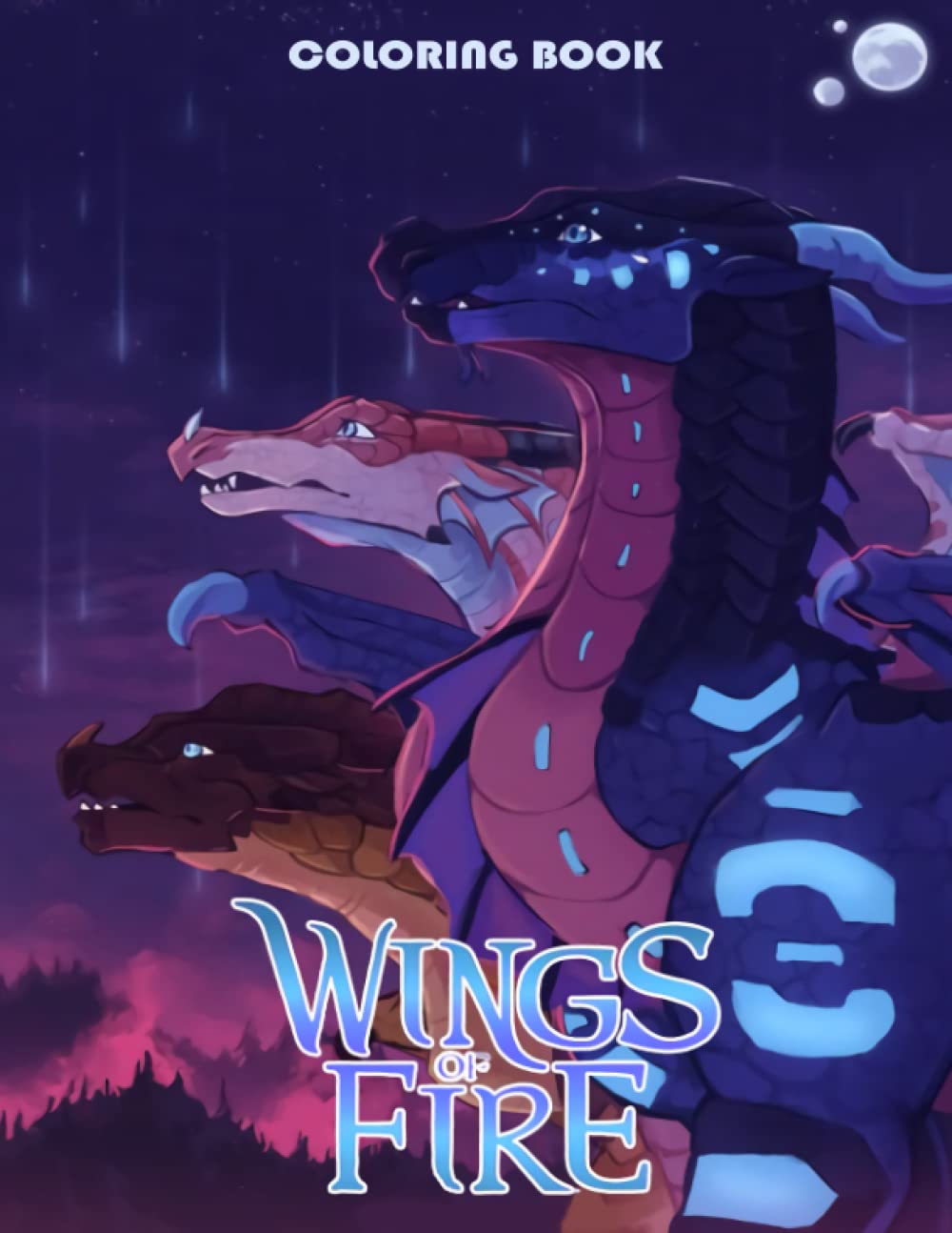 W??ngs Of F??re Coloring Book: 100+ Premium Illustration Pages to Color ...