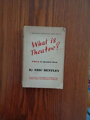 What is theatre? book cover