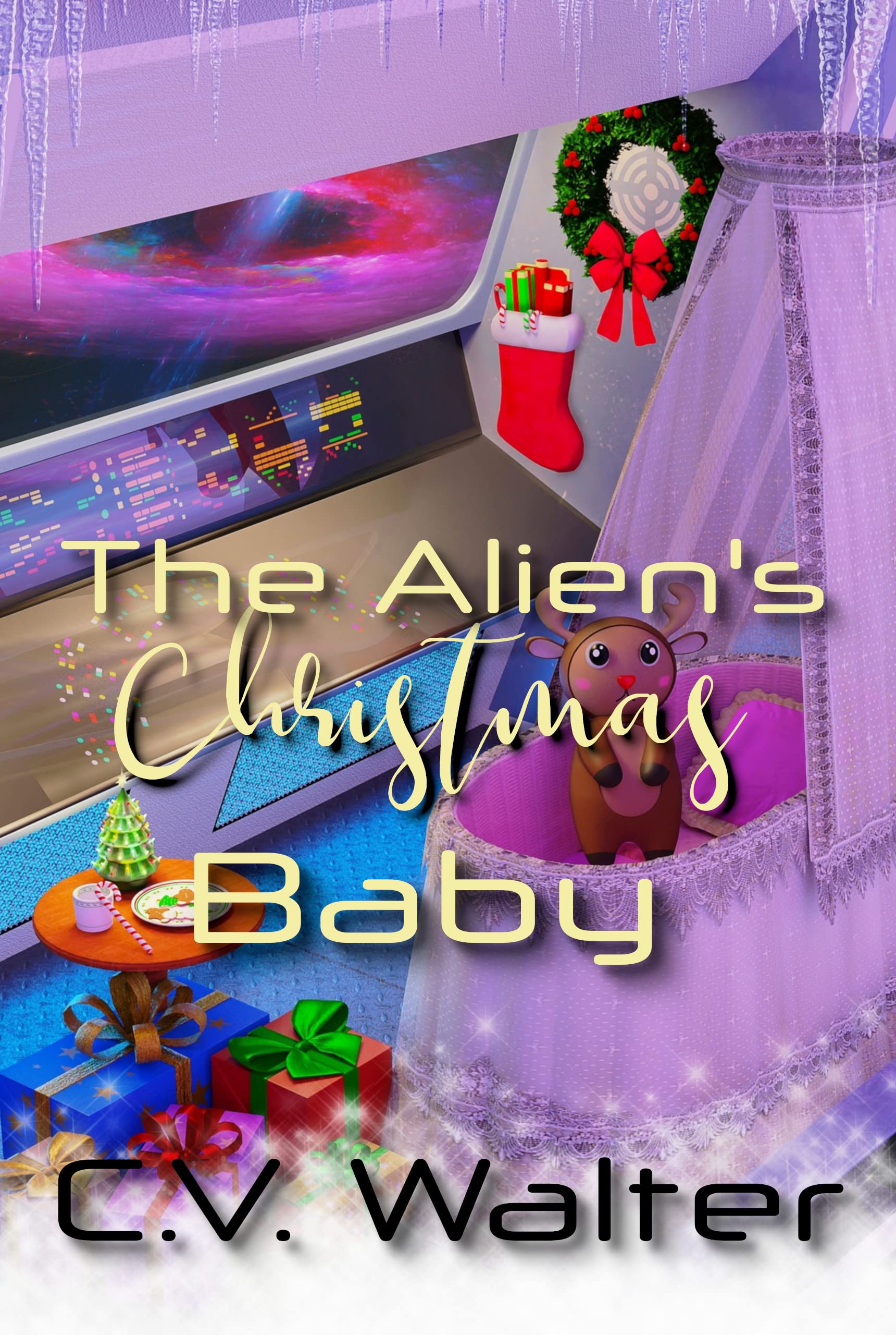 The Alien's Christmas Baby book cover