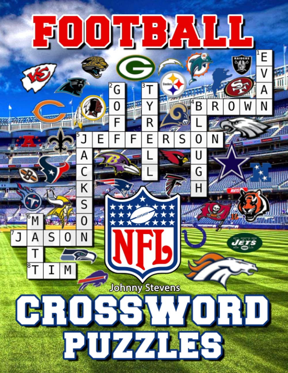 Football Crossword Puzzles An Incredible Book For Fans Of Football To