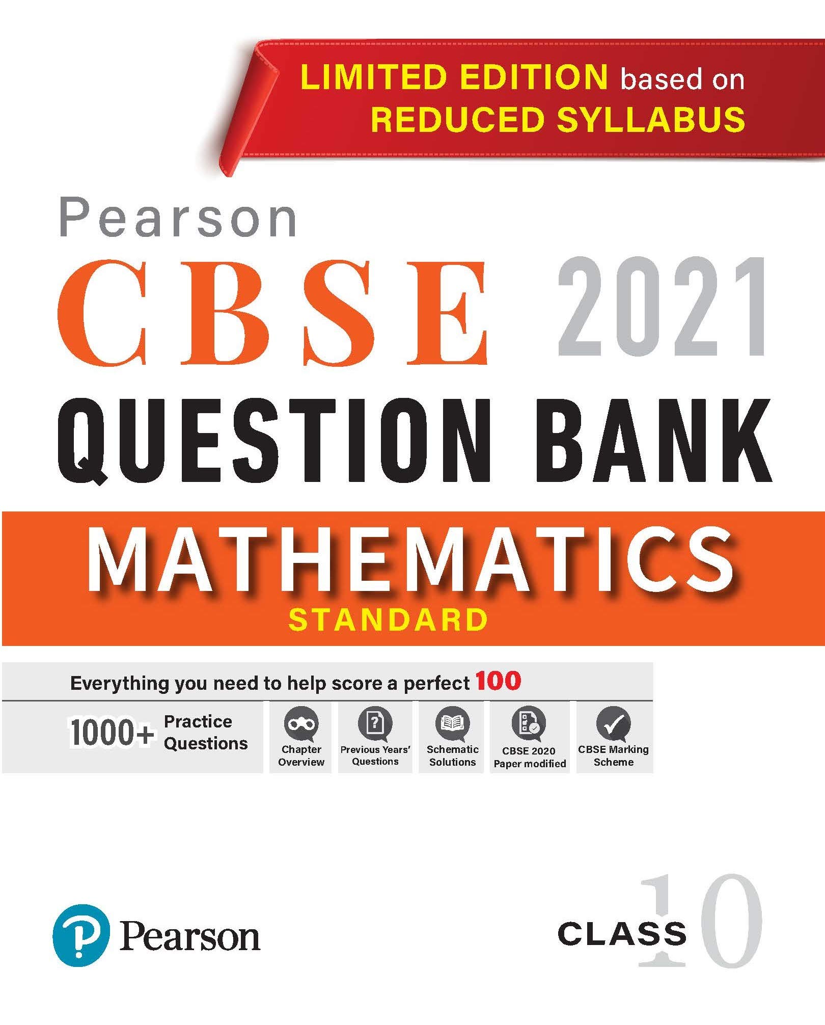 CBSE Revised SyllabusMathematics Question Bank for Class 102021 By Pearson by Pearson