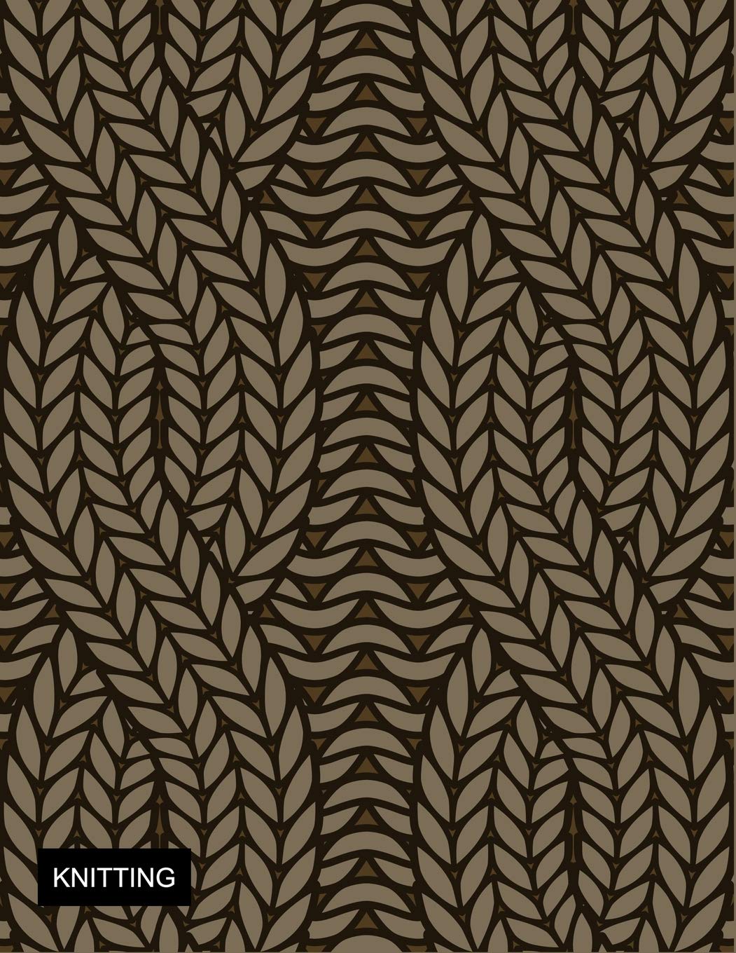 Knitting Graph Paper, Design Your Own Pattern Blank Knitting Patterns