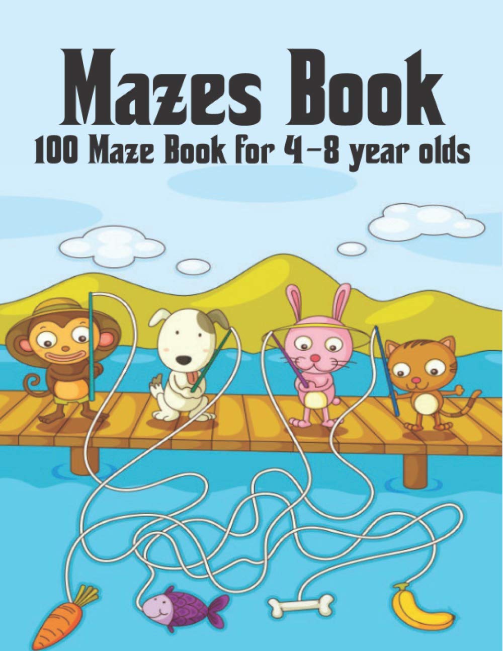 100 Maze Book for 48 year olds Mazes Book Maze Puzzles Activity Book