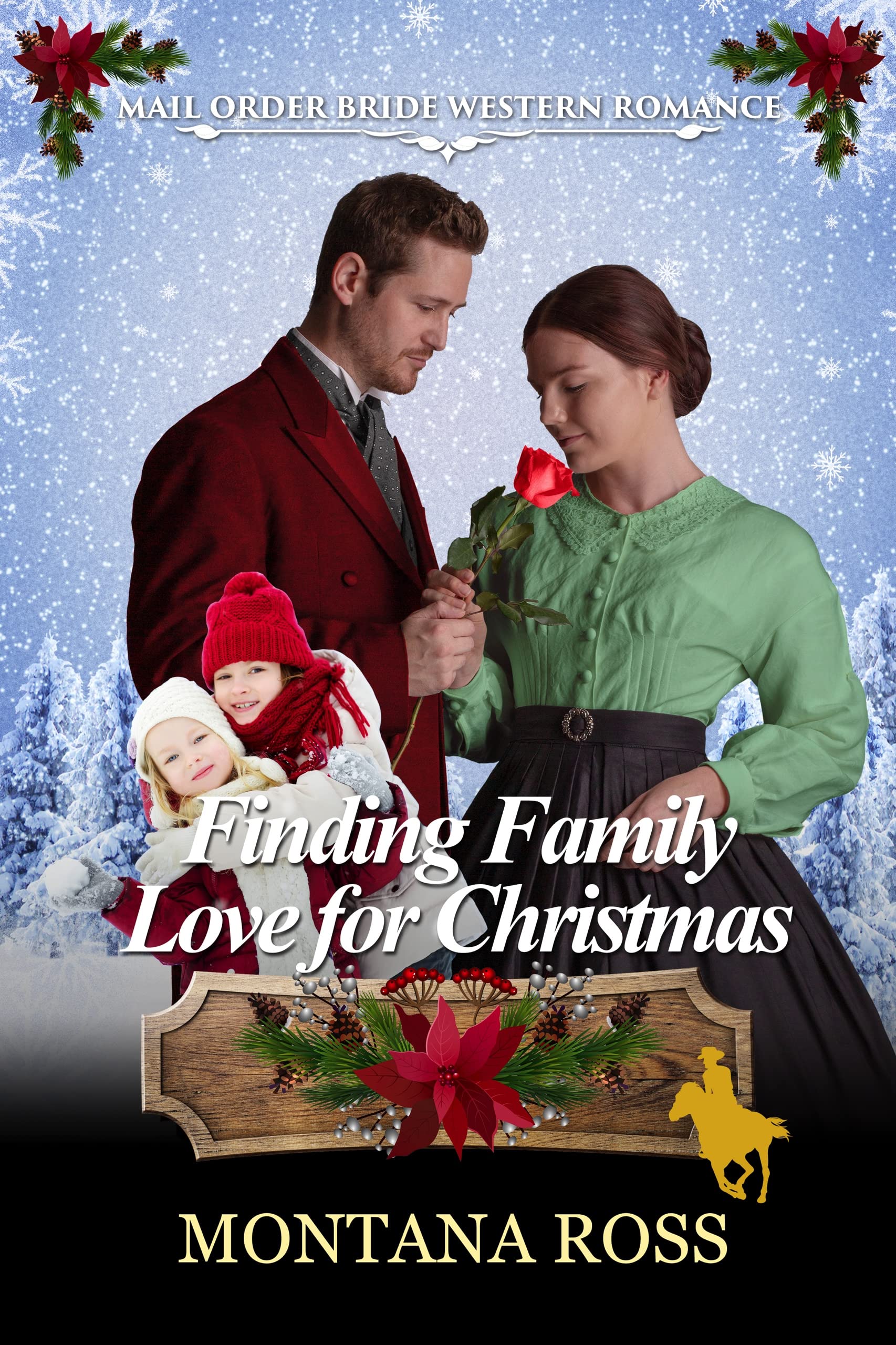 Finding Family Love for Christmas book cover
