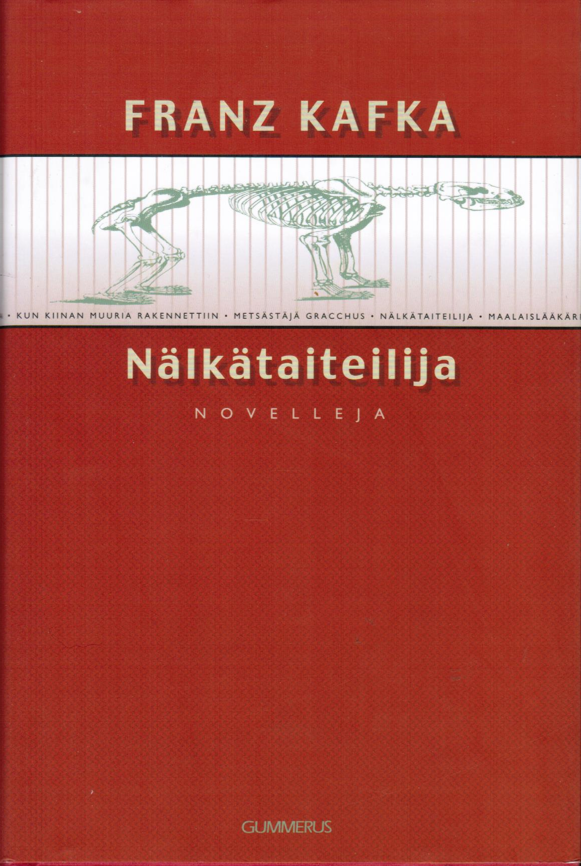 Nälkätaiteilija book cover