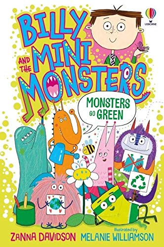 Billy and the Mini Monsters Go Green book cover