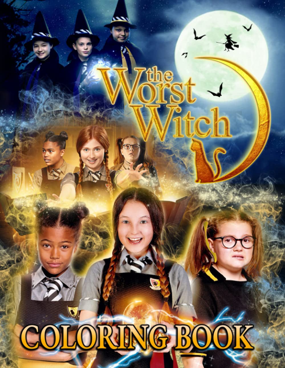 The Worst Witch Coloring Book: Great Gifts For The Worst Witch Lovers ...