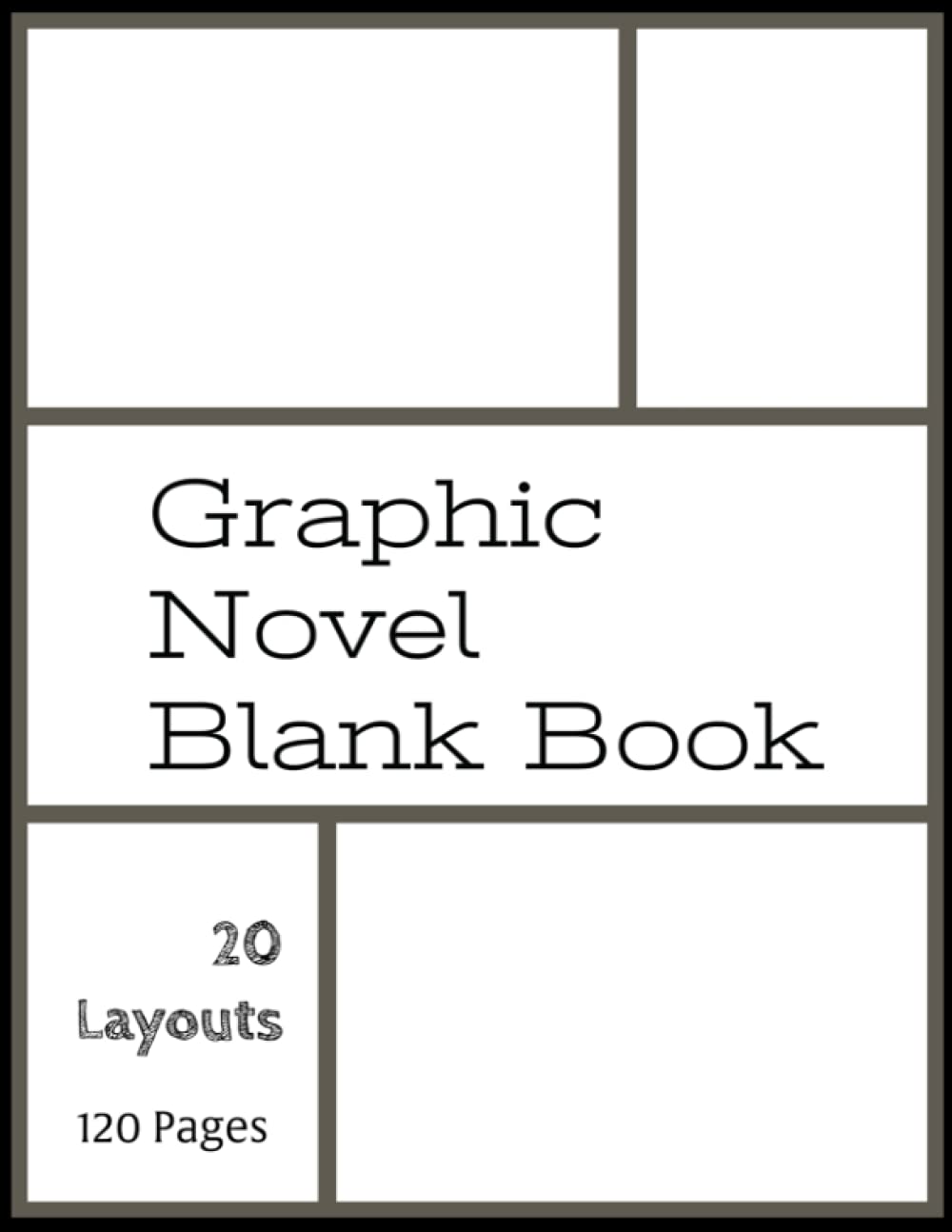 Graphic Novel Blank Book: Graphic Novel Book For Adults, Teenagers or ...
