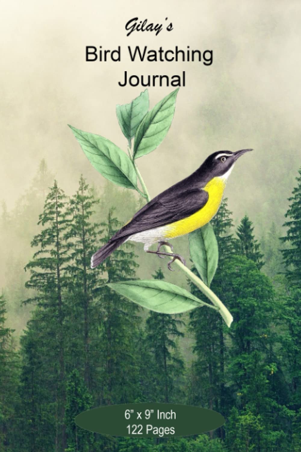 Bird Watching Journal Birdwatching Paperback Logbook for use by