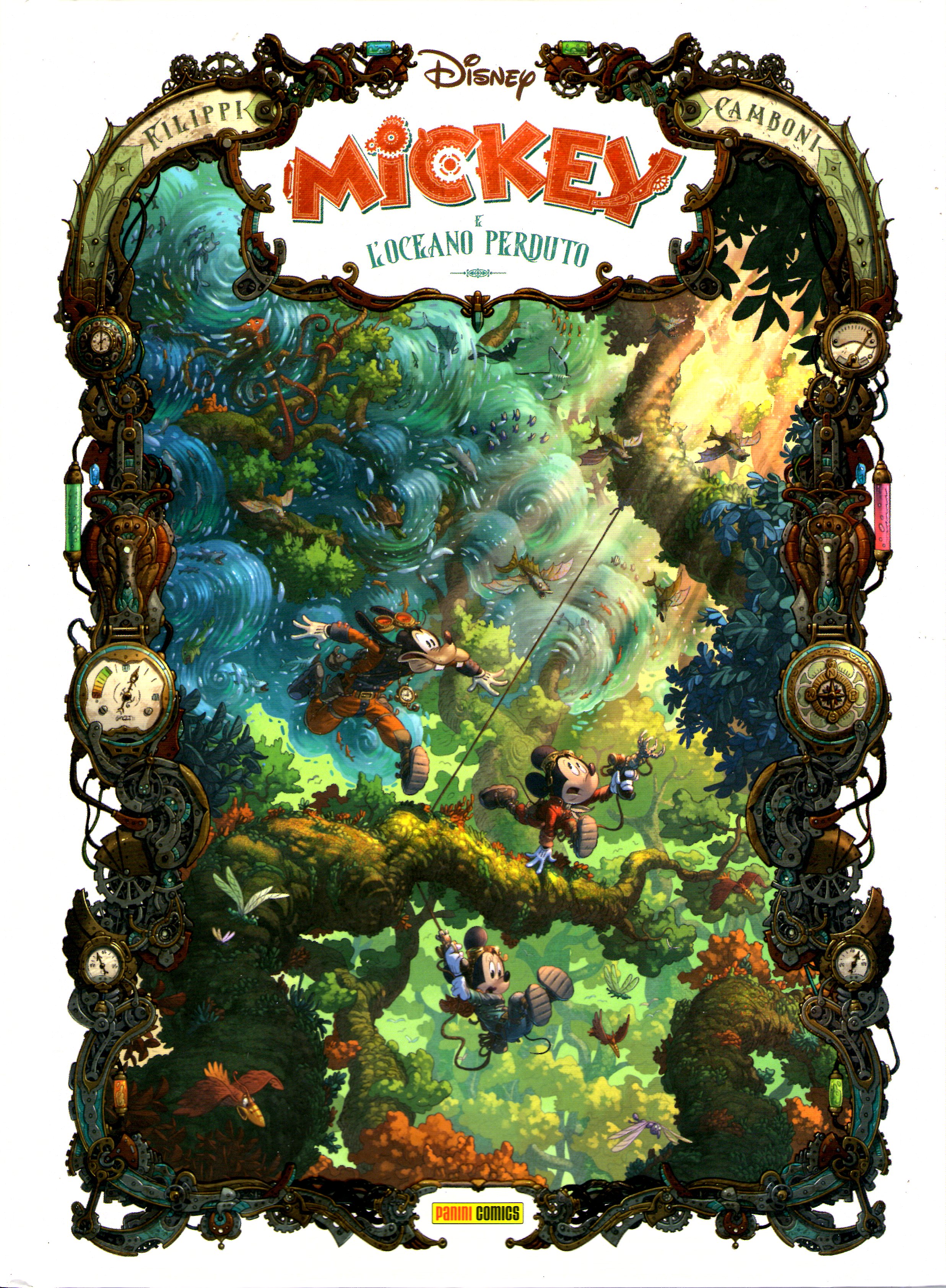 Mickey et l'océan perdu book cover 1