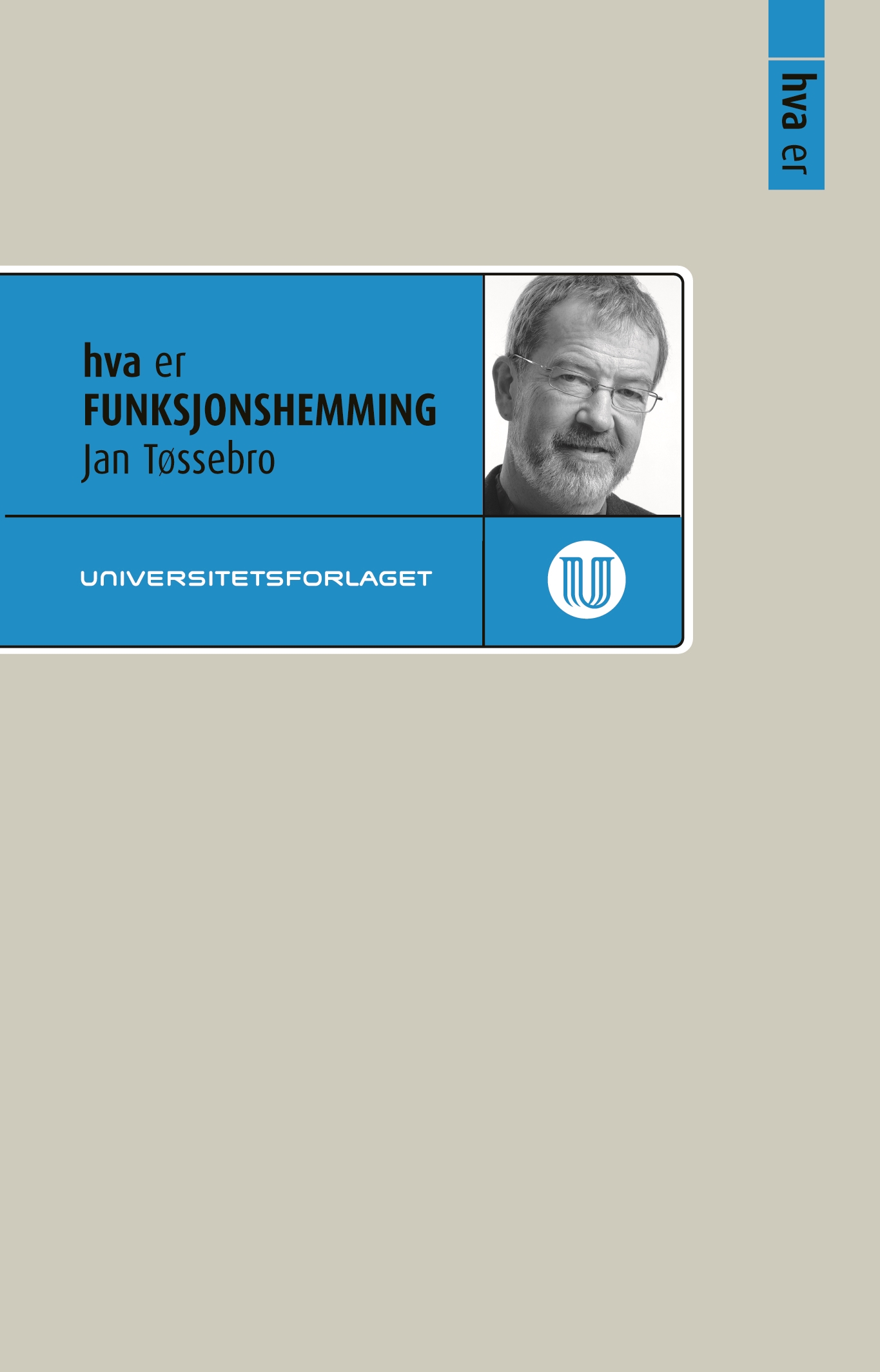 hva er FUNKSJONSHEMMING book cover
