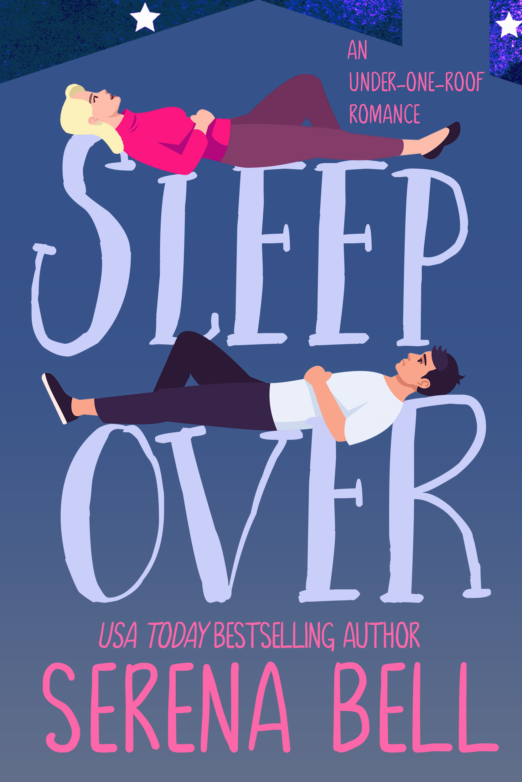 Sleepover (Under One Roof, #3) by Serena Bell Goodreads pic