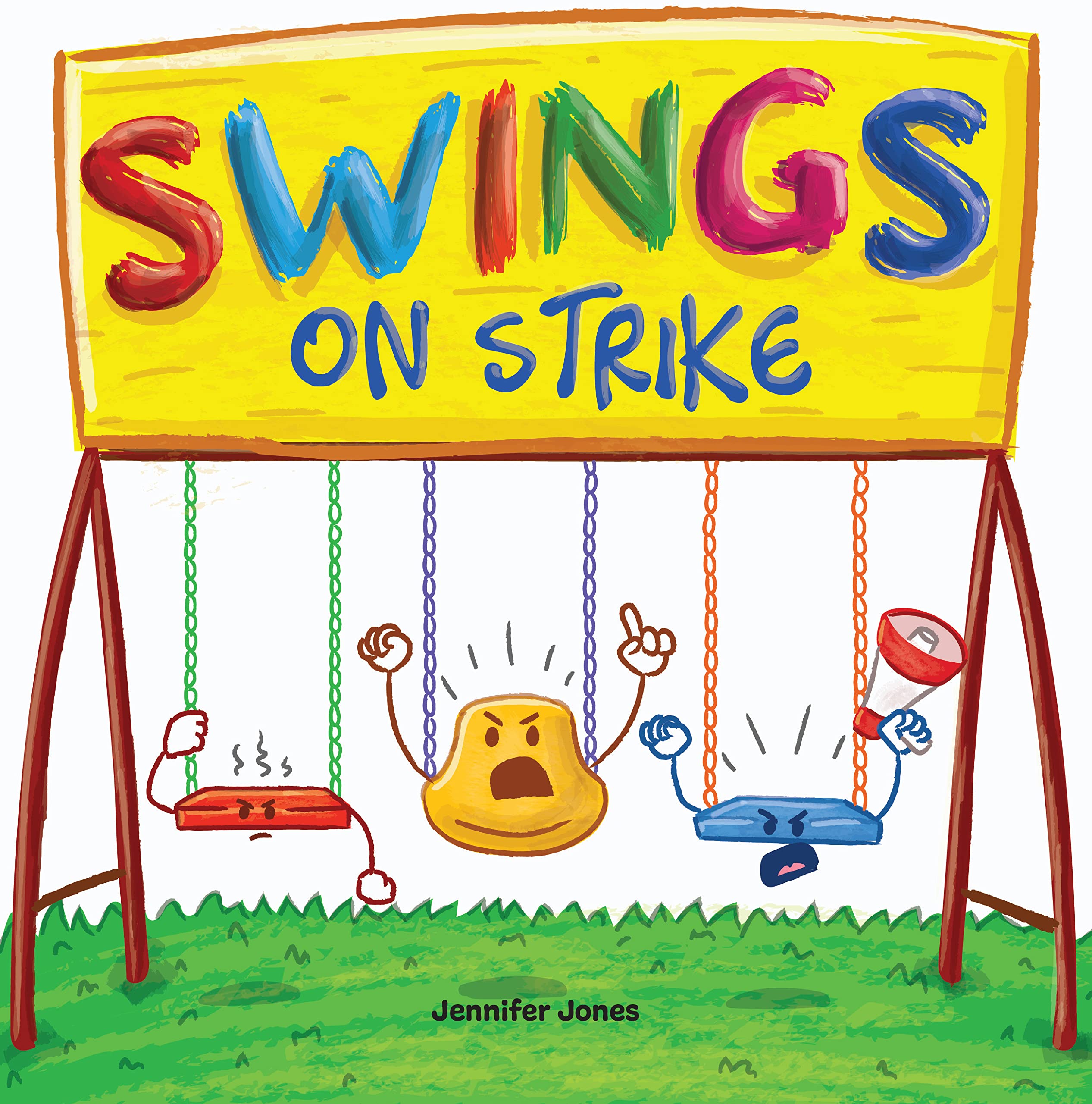 Swings On Strike A Funny, Rhyming, Read Aloud Kid's Book For Preschool