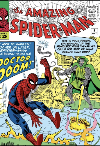 The Amazing Spiderman (#5) Dr Doom book cover