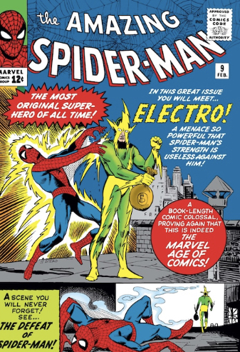 The Amazing Spiderman (#9) Electro book cover