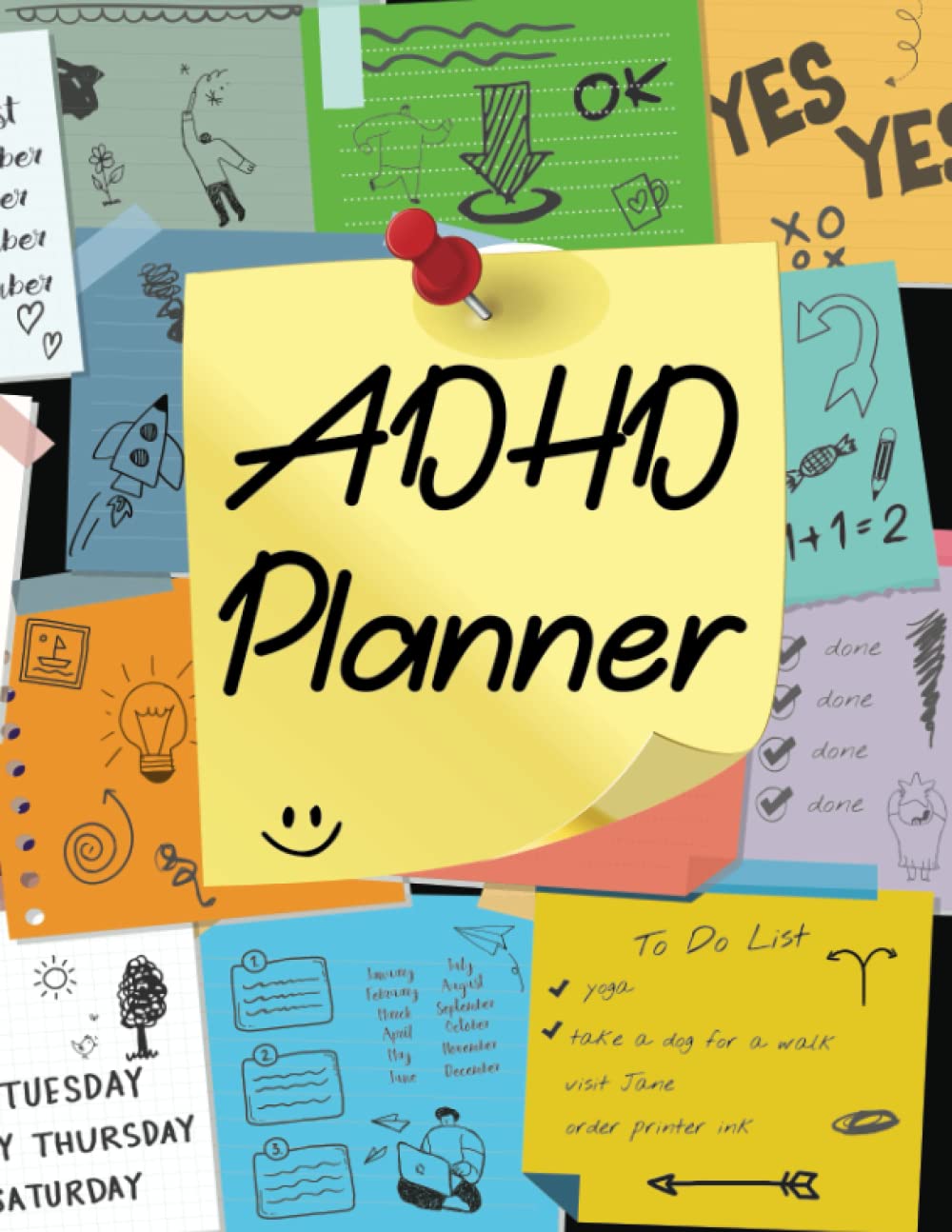 Adhd Planner for Adults A Weekly and Daily Planner to Help You