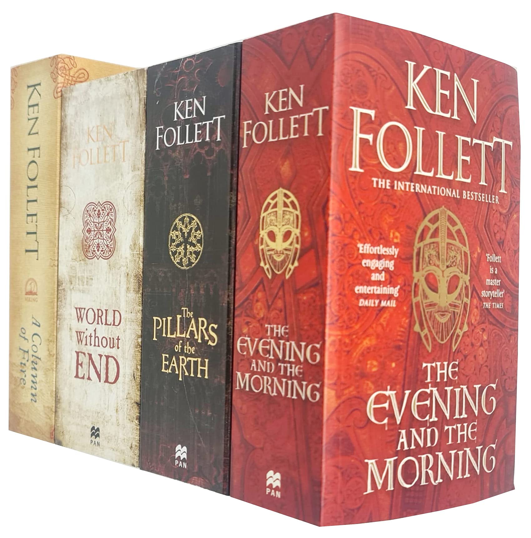 Kingsbridge Novels Collection 4 Books Set By Ken Follett