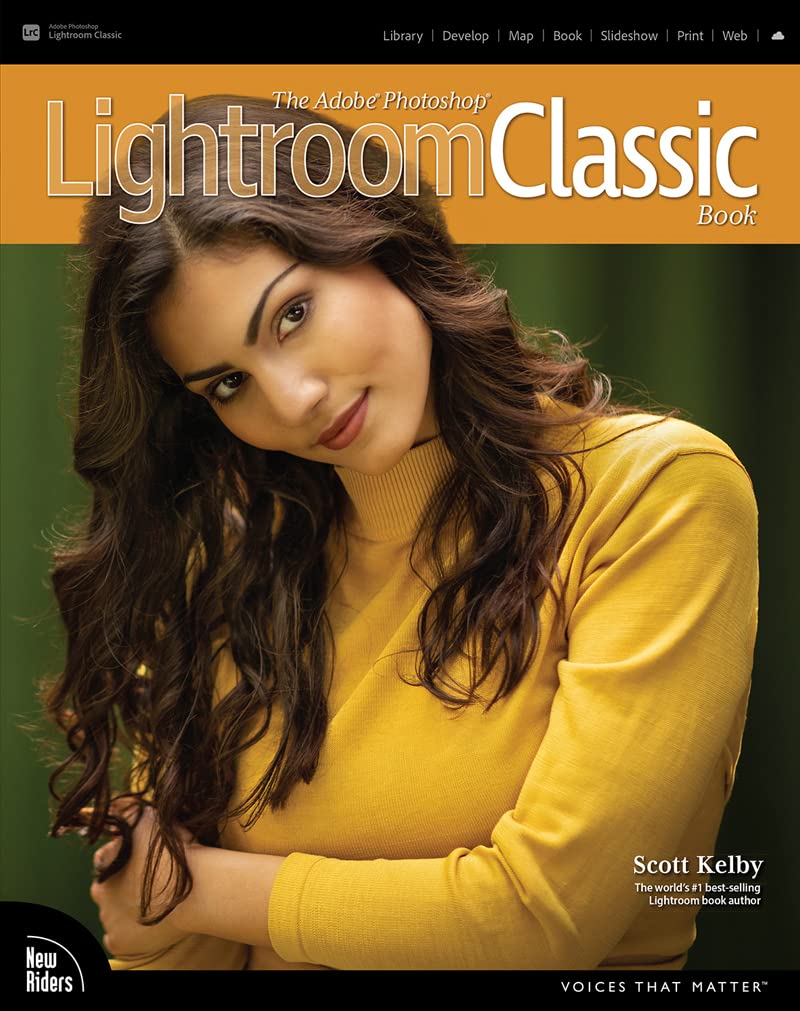Adobe Photoshop Lightroom Classic Book, The book cover