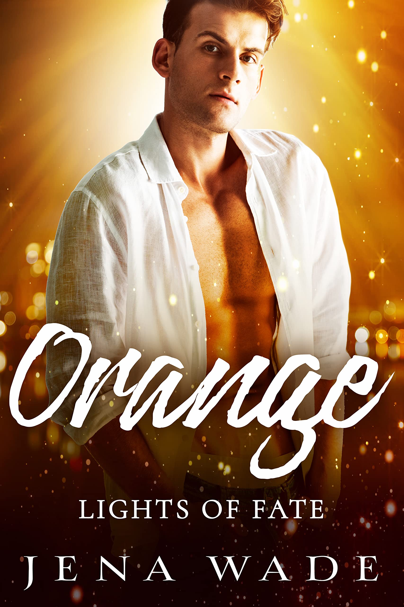 Orange book cover