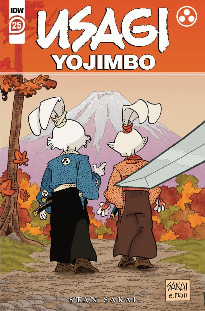 Usagi Yojimbo (2019-2022) #25 book cover