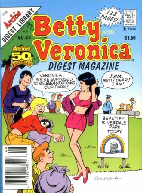 Betty and Veronica Digest Magazine #48 book cover
