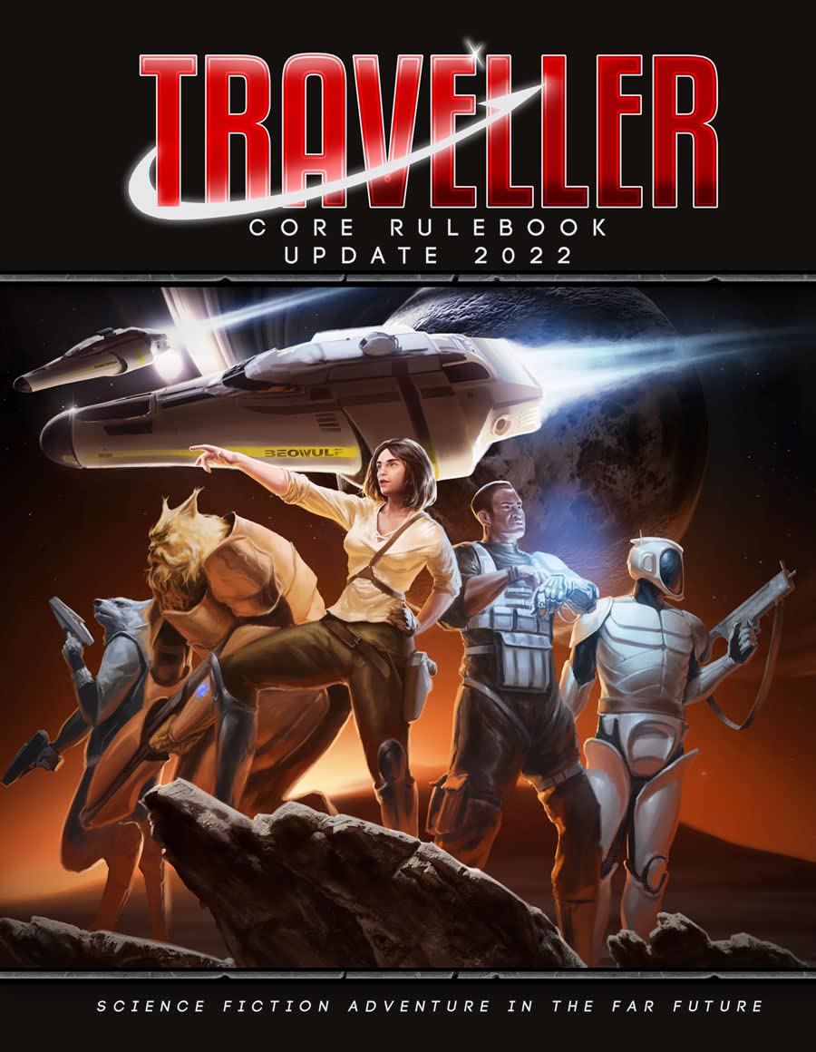 Traveller Core Rulebook Update 2022 book cover
