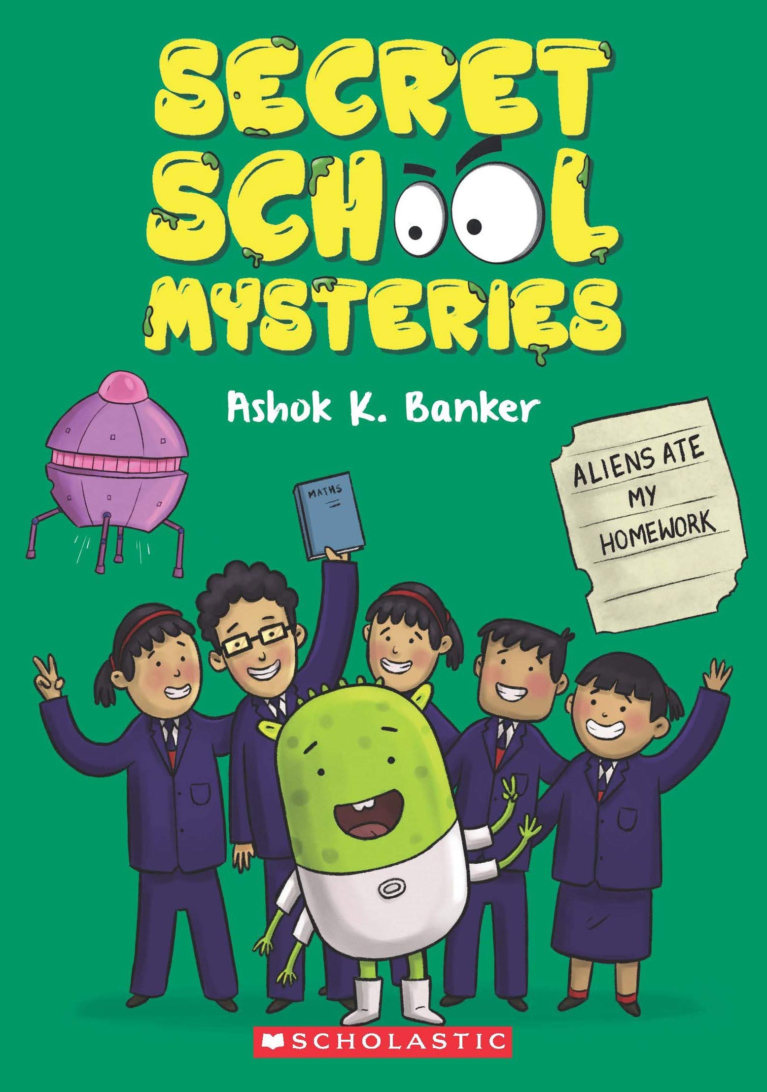 secret school mysteries aliens ate my homework