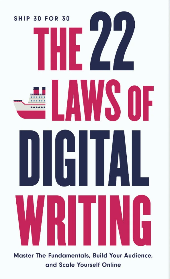 The 22 Laws of Digital Writing book cover